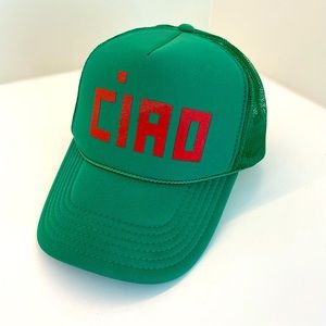 Clare V. ciao trucker hat